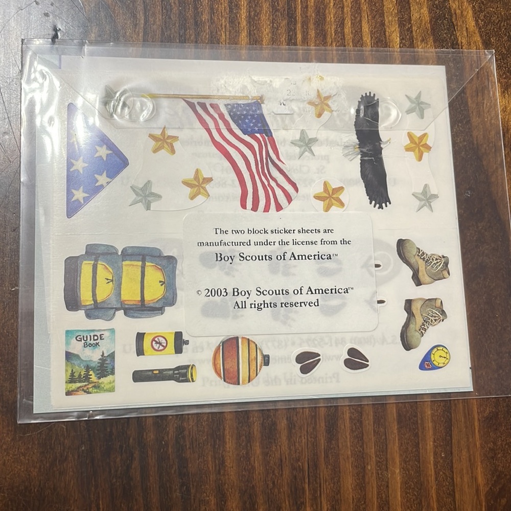 Creative Memories Scout’s Honor Sticker Pack